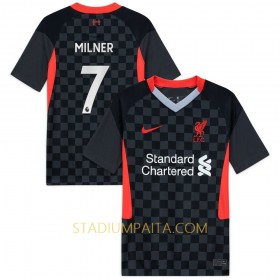 Virallinen pelipaita Liverpool James Milner 7 Kolmas 2020-21 Lyhythihainen - Miesten